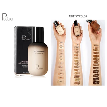 

Pudaier 24 Colors Liquid Concealer Base Makeup Nourish Face Foundation Eye Dark Circles Contour Makeup Brand Cosmetics TSLM1