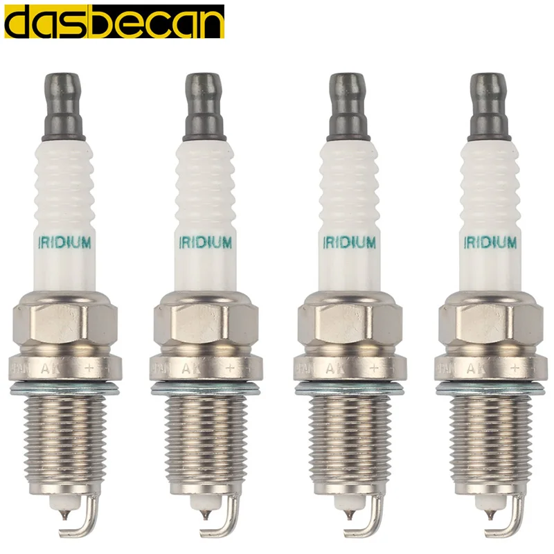 

Dasbecan 4 Pcs Iridium platinum Spark plug SK20R11 3297 IFR6A11 For Toyota RAV4 Carmy LAND CRUISER Lexus IS RX GS 90919-01210