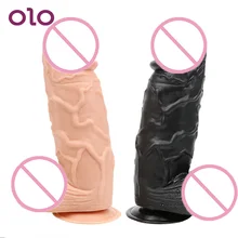 OLO Silicone Huge Big Dildos Suction Cup Artificial Penis Female Masturbator Realistic Dildo Sex Shop Sex Toys for Women