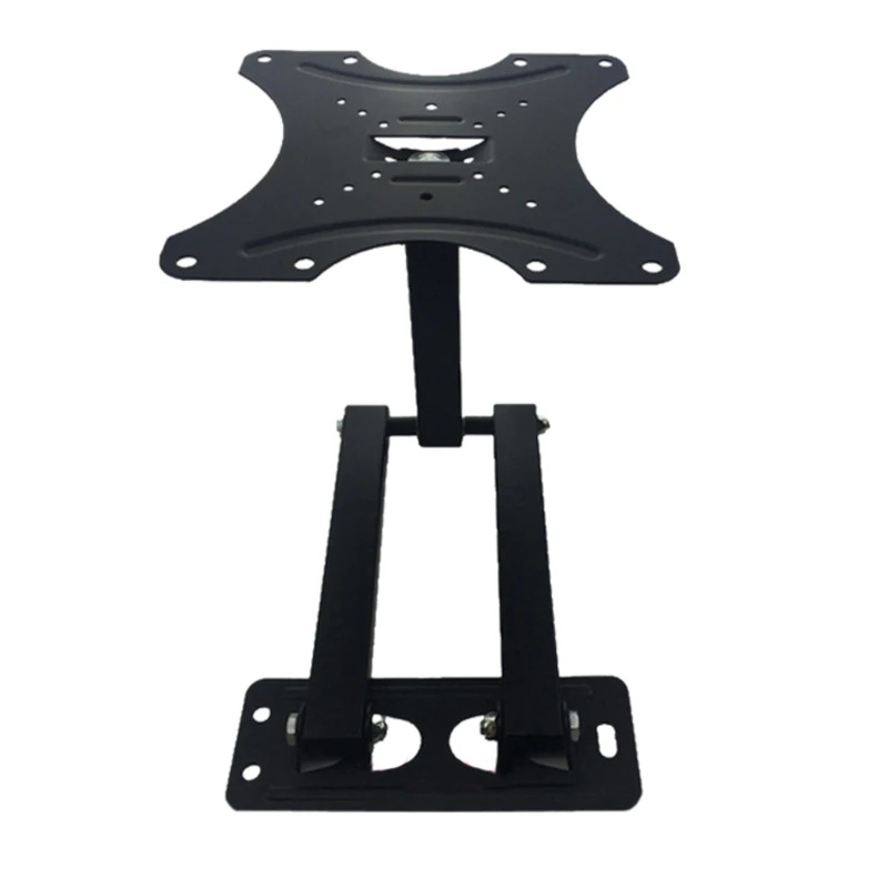 العالمي الدورية رف لتثبيت التليفزيون على الحائط قطب حامل حامل ل 17 ~ 42 مؤشر LED LCD بالبوصة شقة شاشة تلفزيون مسطحة