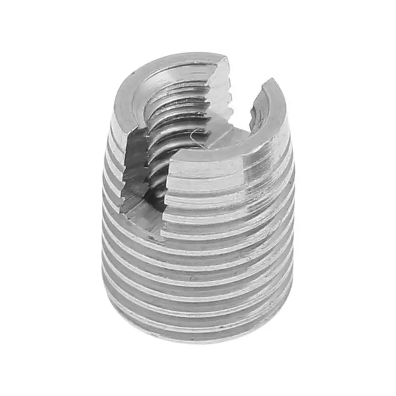 

Stainless Steel M3 Self Tapping Slotted Thread Sleeve Screw Threaded Insert