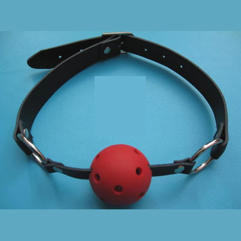 Секс браслет из искусственной кожи кляп для пероральной фиксации рта