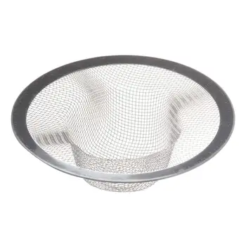 

Kitchen Basket Drain Garbage Stopper Metal Mesh Sink Strainer