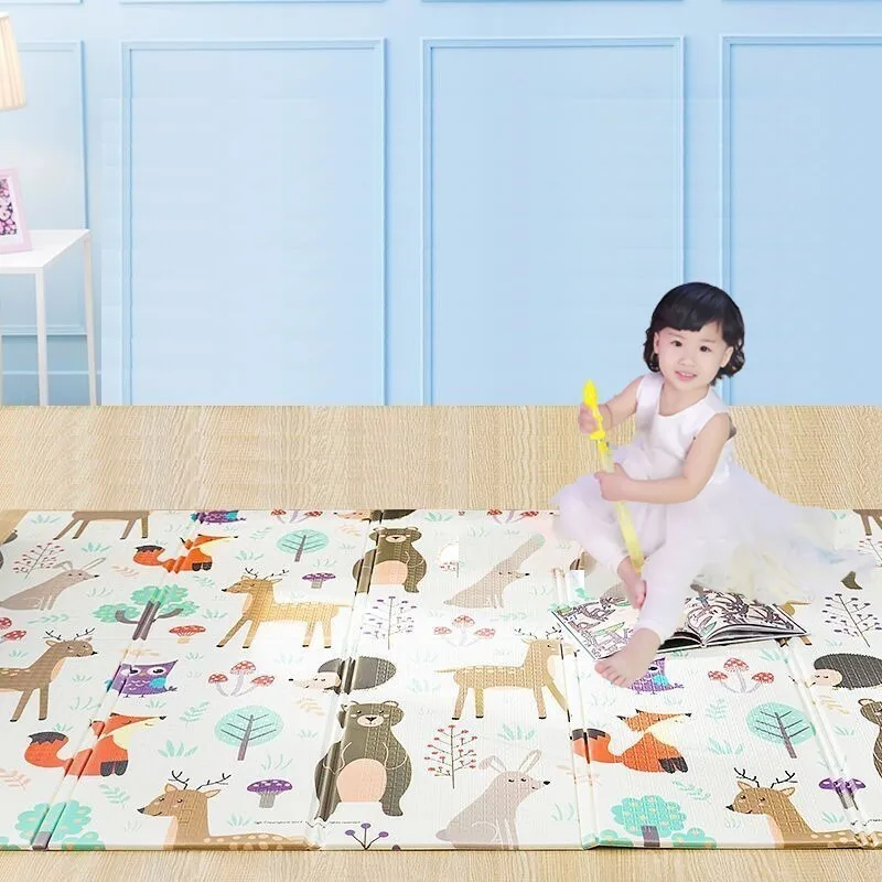 

150X200cm Baby Play Mat Xpe Puzzle Children's Rug Thickened Tapete Infantil Gym Baby Room Crawling Pad Folding Carpet For Kids