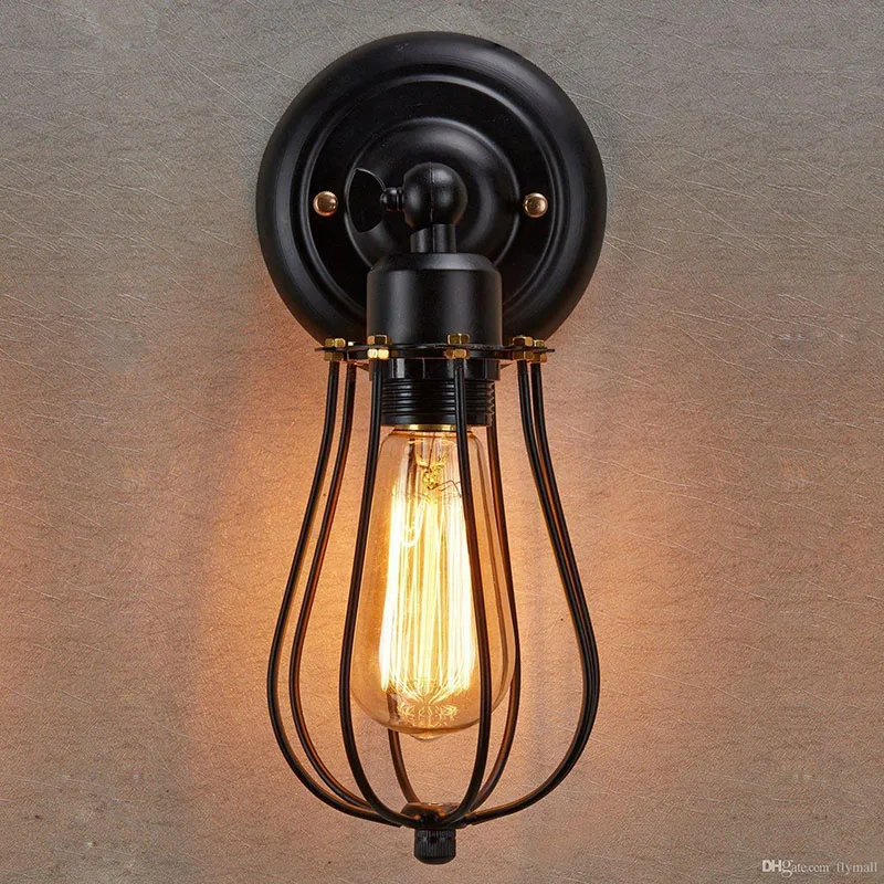 Новый бронзовый винтажный металлический подвесной светильник в стиле ретро с