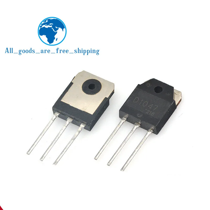 

5PCS 2SD1047 TO-247 D1047 TO-3P POWER TRANSISTORS new and original IC