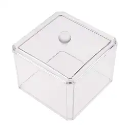 Коробка для хранения ювелирных изделий прозрачный макияж косметичка-Органайзер Ящики