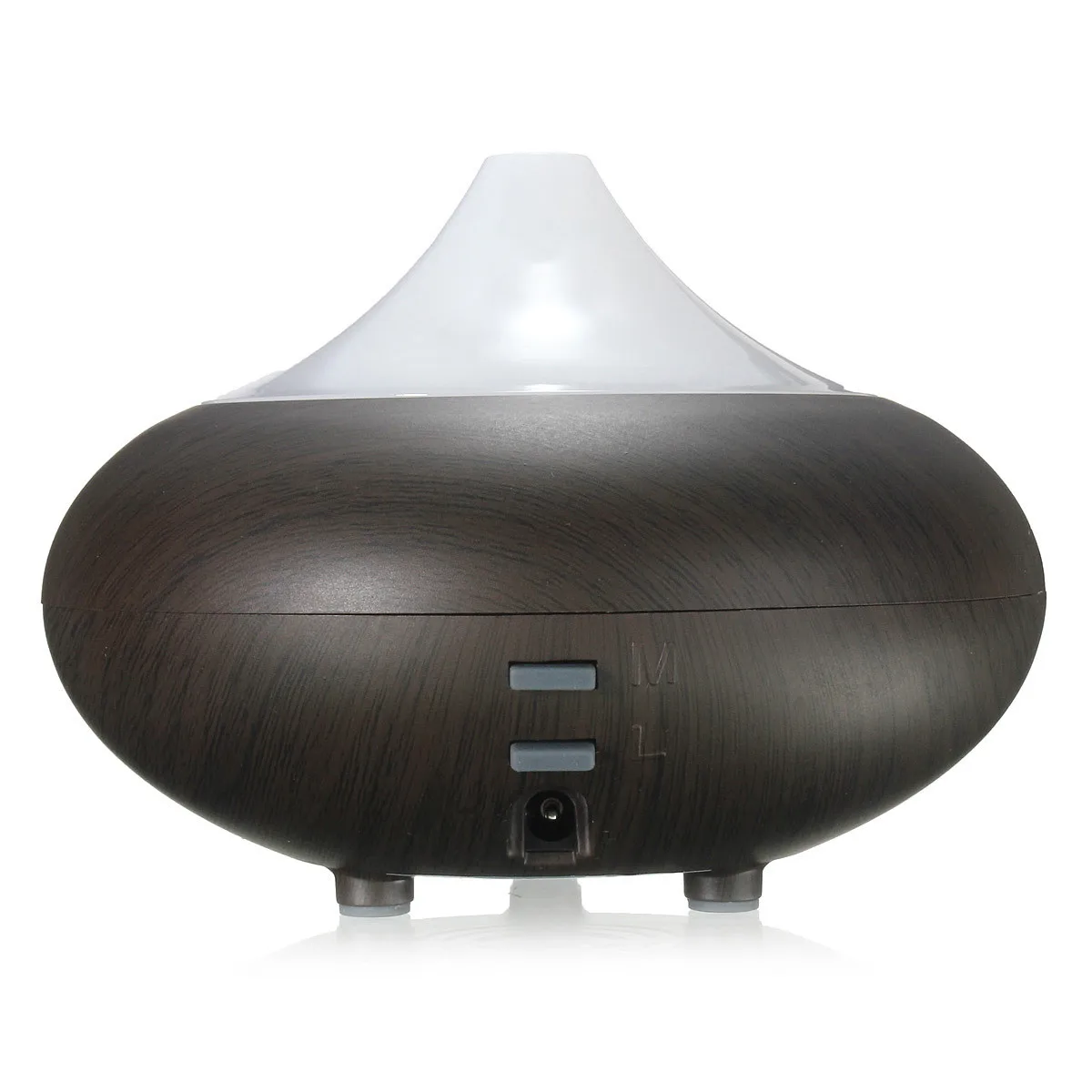 

Essential humidifier aroma oil diffuser Wood Grain ultrasonic wood air humidifier USB cool mini mist maker LED lights for home
