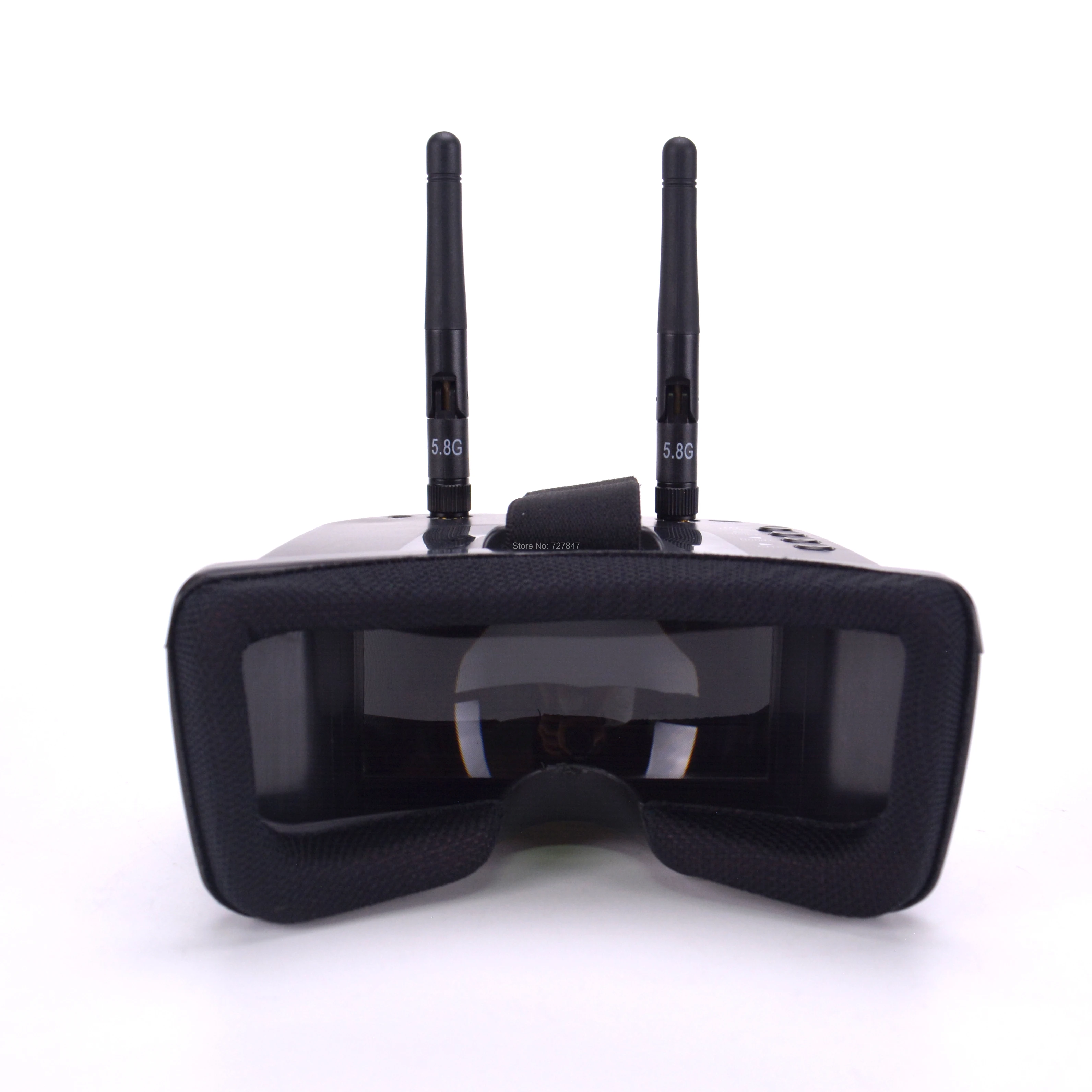 Мини FPV Goggles 3 дюйма 480*320 дисплей 5,8G 40CH автоматический поиск с встроенным аккумулятором 3,7 V 1200mAh для квадрокоптера дрона