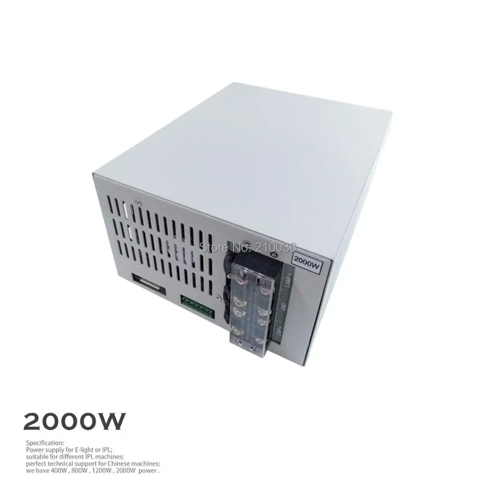 Электропитание 2000 w IPL для удаления волос средств красотки
