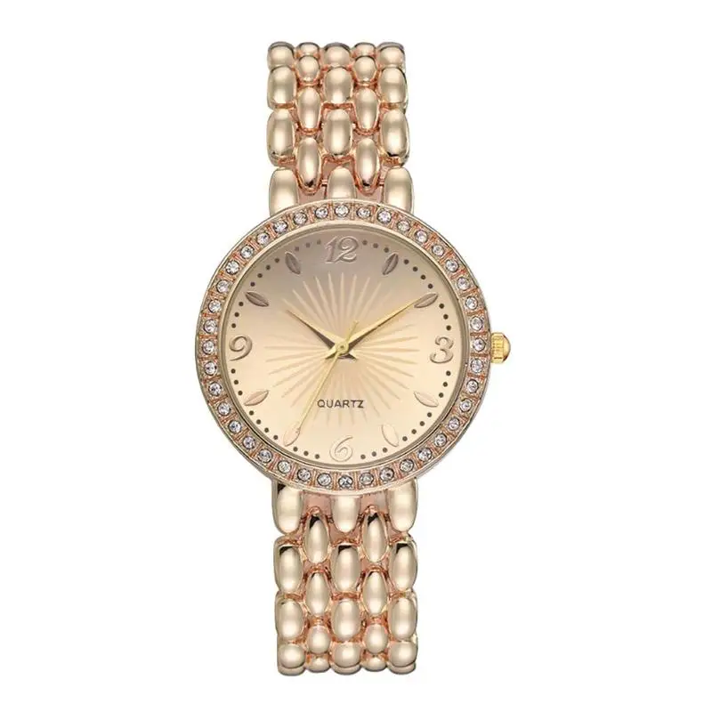 

Luxury Brand lady Crystal Watch Women Dress Watch Fashion Quartz Watches Female Stainless Steel Wristwatches