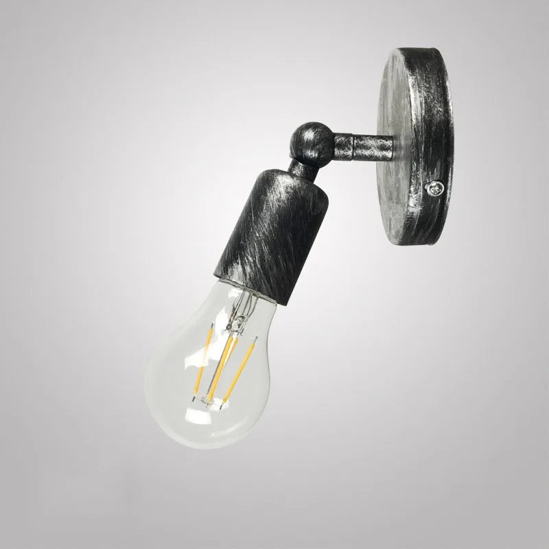 

E27 Retro Vintage Water Pipe Porch Wall Light Sconce Lamp Socket Holder Fixture