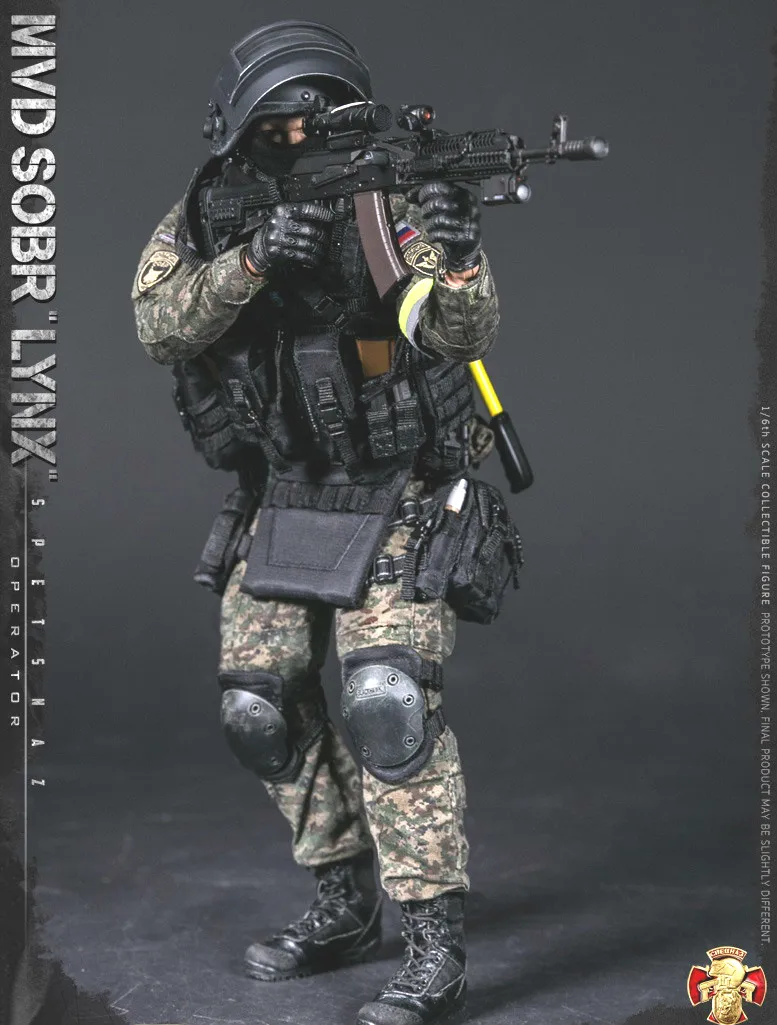 Плотина 78058 1/6 русская коллекция SPETSNAZ MVD SOBR LYNX фигурка для любителей праздничный