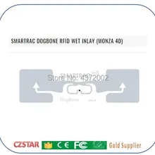 Спортивные мероприятия на большие расстояния секундомерная микросхема 860-960 МГц Триатлон водонепроницаемый uhf rfid Метка smatrac петля стяжки стикер для impinj reader