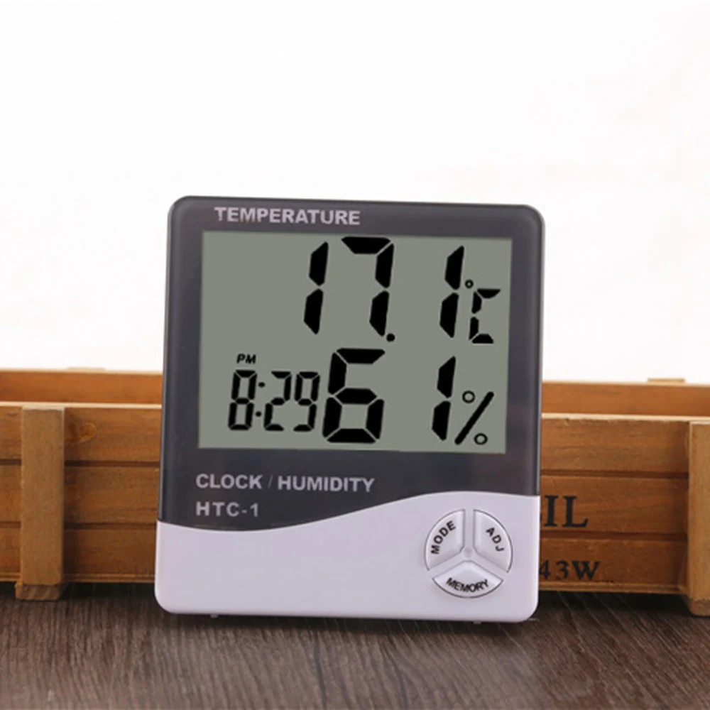 1*pc New Inside And Outside The Home Electronic Hygrometer Thermometer