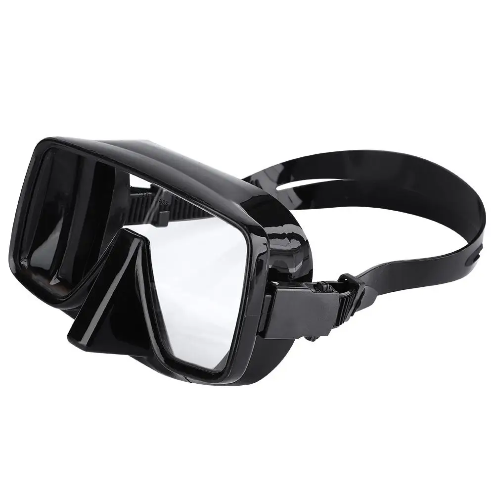 Силиконовая маска для дайвинга, спасательные очки для ныряния, подводные очки с регулируемой боковой пряжкой, оборудование для плавания