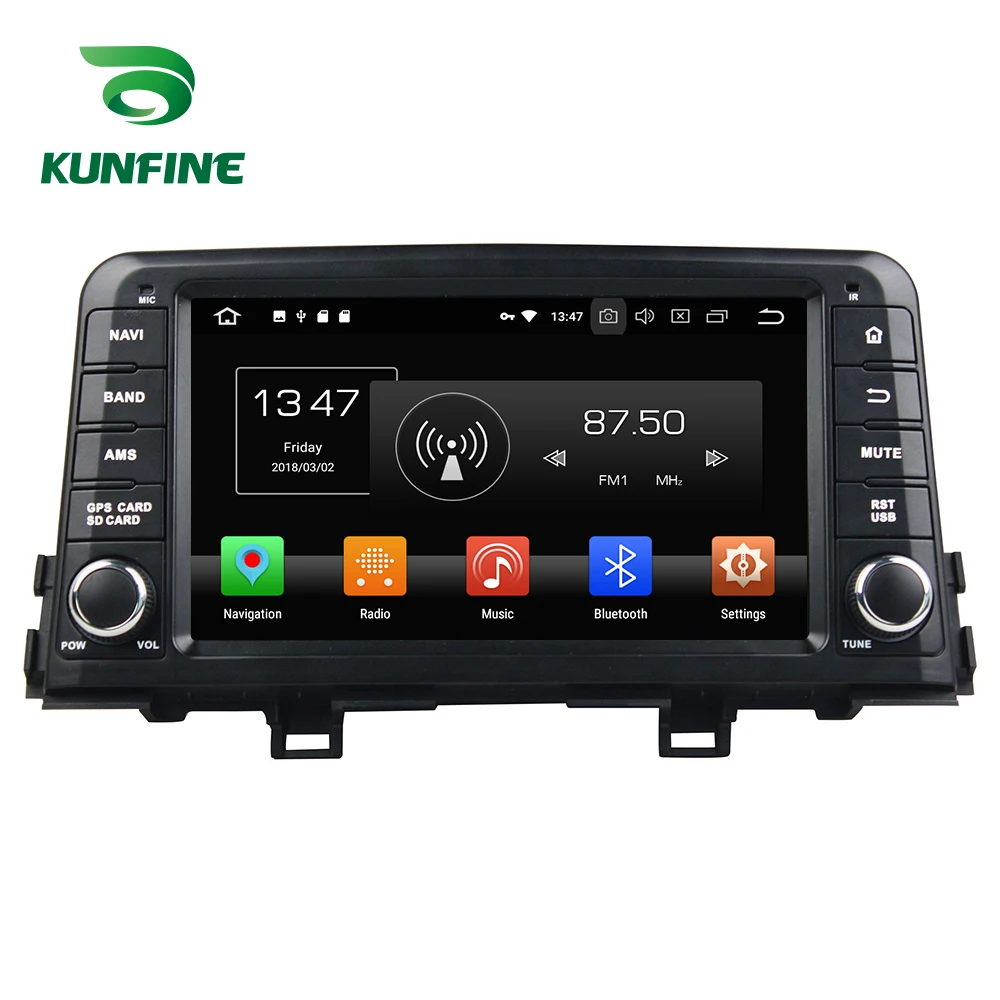 

KUNFINE Quad Core 2GB RAM Android 8.1 Car DVD GPS Navigation Multimedia Player Car Stereo For Kia Morning / Picanto 2017 Radio