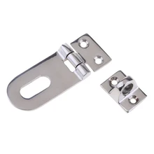 Boat Stainless Steel Deck Cabin Doors Safety Hasp Swivel Locks Hardware Boat Stainless Steel Deck Cabin Doors Safety Hasp Swivel Locks Hardware