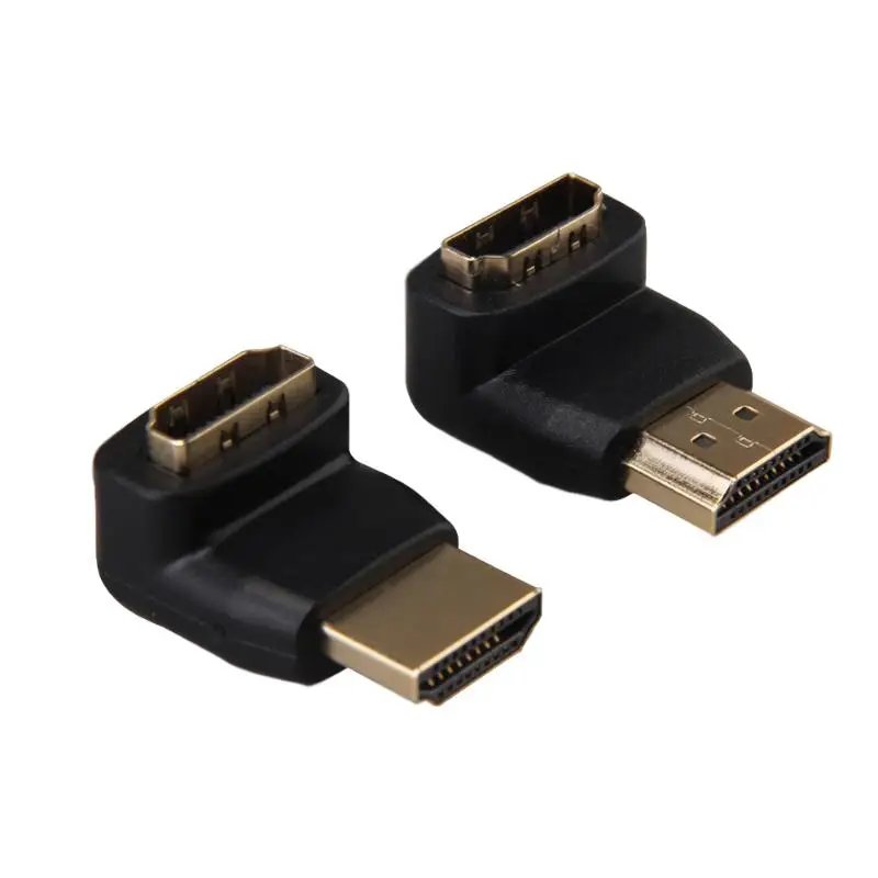 Переходник HDMI штырь гнездо под прямым углом 90 градусов/270 градусов L образный