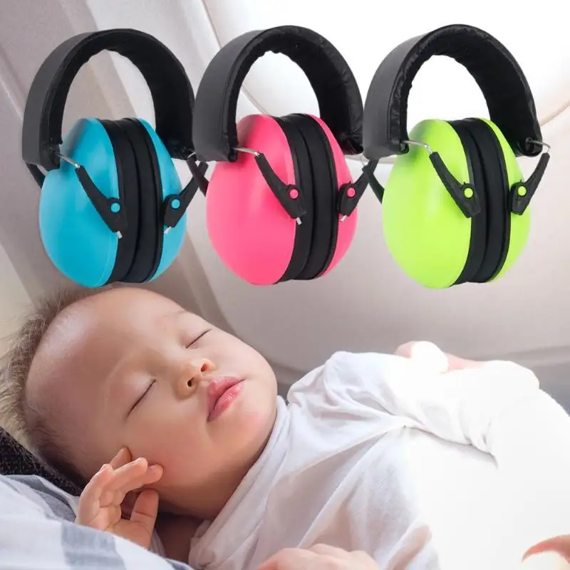 

hild Baby Hearing Protection Safety Earmuffs Noise Baby Earmuffs Sound-proofing Noise Reduction Infants Sleeping Ear Protector