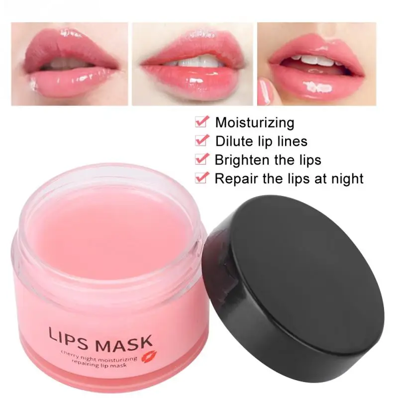 

20g Lip Mask Moisture Essence Plant Extract Exfoliating Anti-Crack Scrub Lips Film