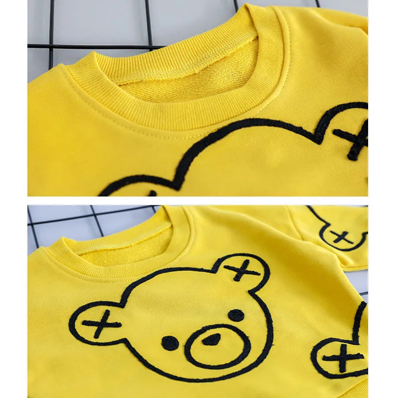 Toddler Infant Clothes Suits  Spring Baby Girls Boys Clothing Sets Cartoon T Shirt Pants Kids Children Costume