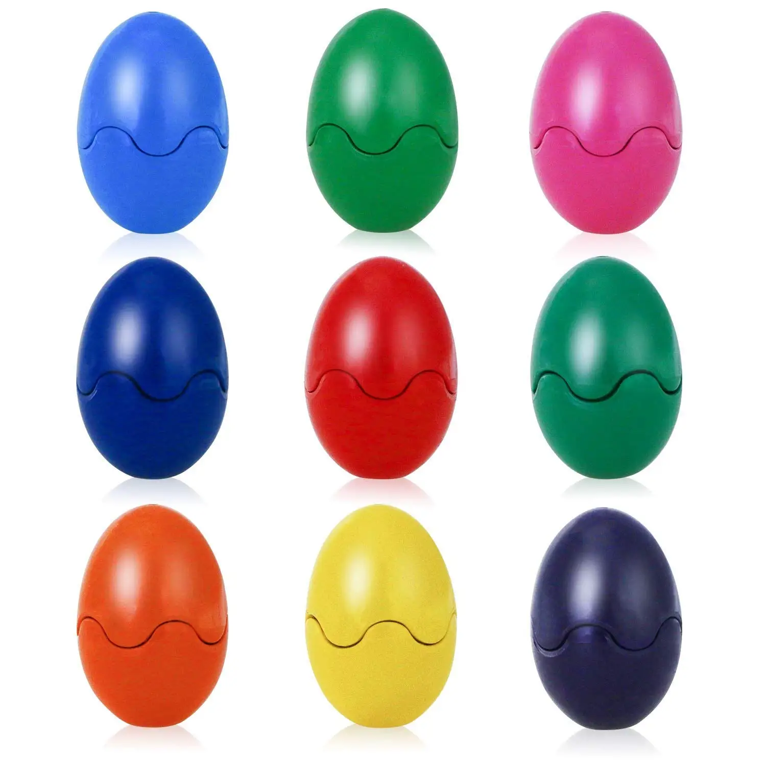 

Egg Paint Pencils Pill Shaped Pencils Toddler Toddlers Paint Pencils Colorful Sticks Toys (9 Colors)
