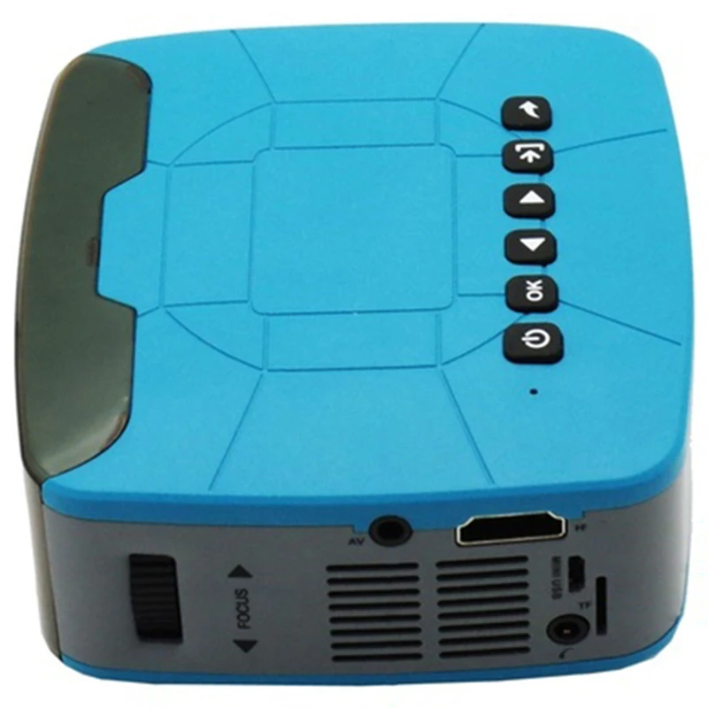 U20 680LM HD мини переносной проектор для домашнего кинотеатра на открытом воздухе AV