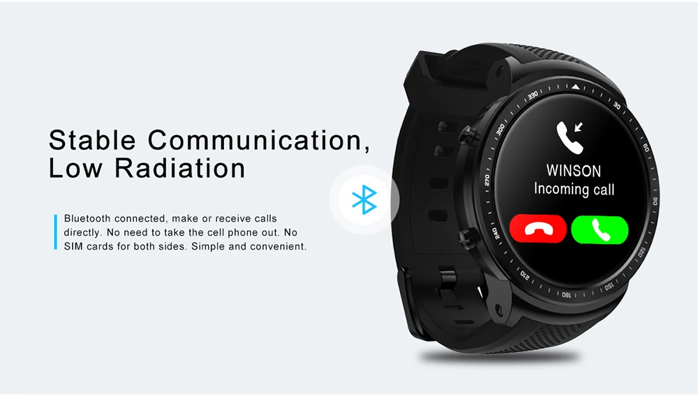 Zeblaze THOR Pro 3G GPS Smart Watch Android 5.1