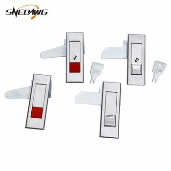 

MS603 Plane Lock Fit 1-4mm Door Mailbox Cabinet Lock Zinc Alloy 85.5x28mm Distribution Box Cabinet Lock