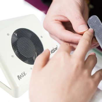 

65W Strong Nail Dust Collector Manicure Tool Fan Vacuum Suction Vacuum Cleaner Nail Art Equipment Adjustable Speed Nail Tools