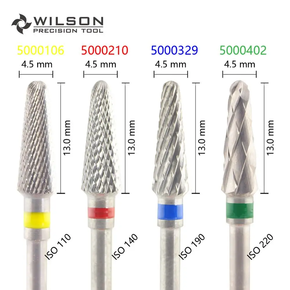 

WILSON -Conical Shape ISO 200 045 - Cross Cut - HP Tungsten Carbide