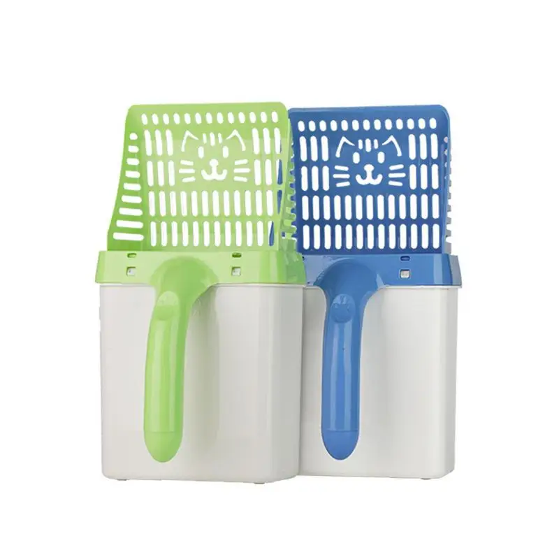 

Useful Cat Litter Shovel Pet Cleanning Tool Plastic Scoop Cat Sand Cleaning Products Toilet For Dog Food Spoons Litter Scoop