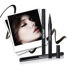Гладкая жидкая подводка для глаз карандаш Черная Подводка для глаз Водостойкая Подводка для глаз делимитация макияж глаз инструменты Maquiagem