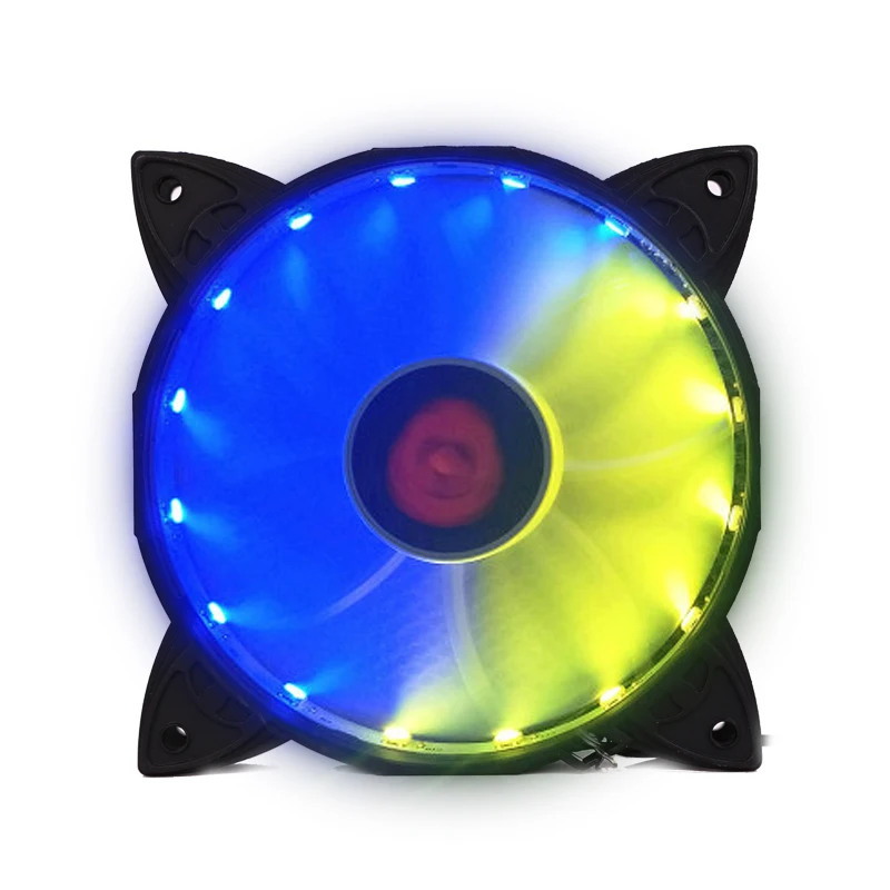 COOLMOON компьютерный корпус PC охлаждающий вентилятор RGB Регулировка LED 120 мм