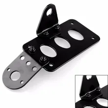 Мотоцикл боковой крепёжный кронштейн мотоцикл тормозной задний фонарь номерной знак Боковое крепление металлический кронштейн черный мотоцикл боковое Крепление