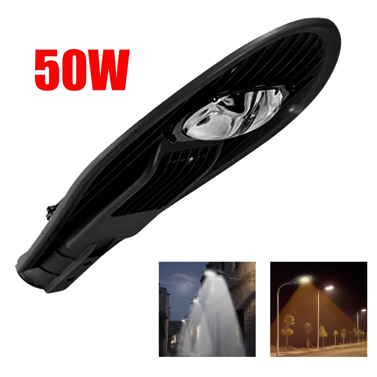 

Wall Street Road Light 50W LED Garden Path Solar Light Outdoor Night Lamp Waterproof IP65 Home Yard Solar Security Lighting