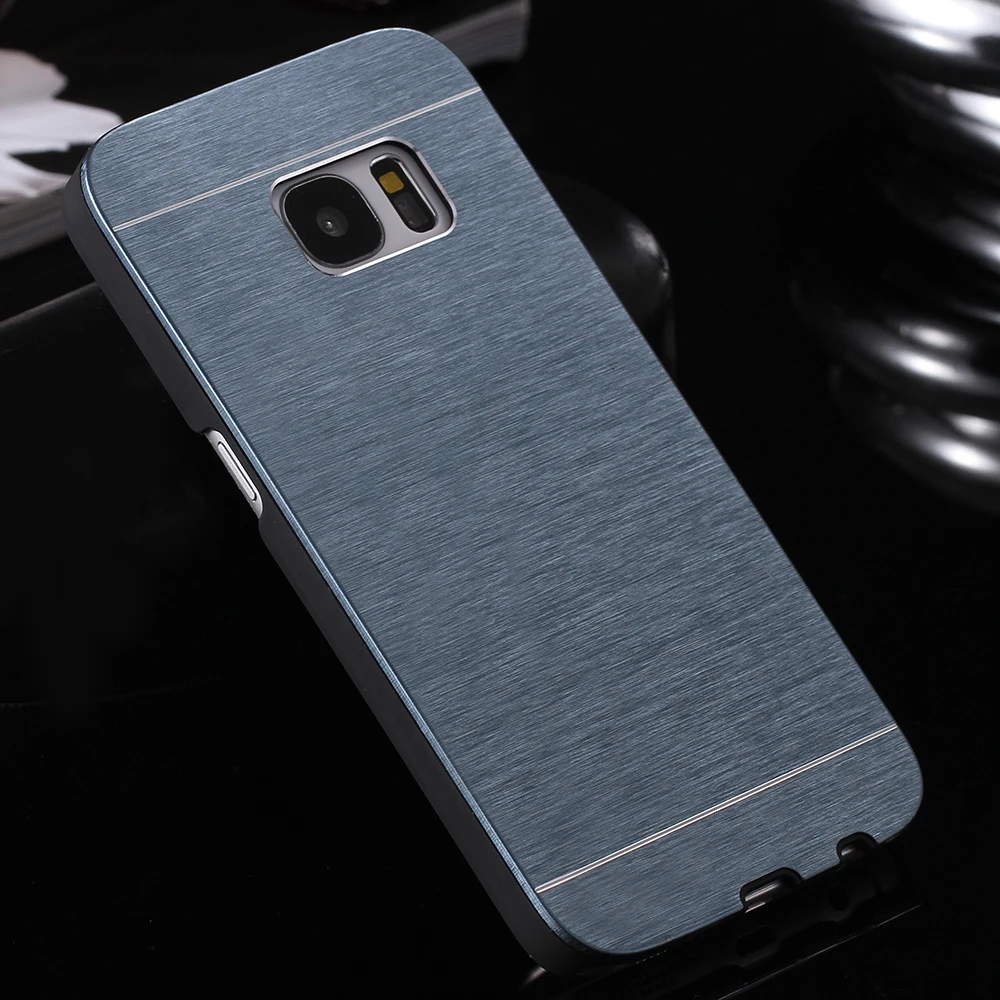 Kisscase для samsung Galaxy S4 S6 S7 Edge Note 4 Роскошный чехол щетка металический Жесткий Чехол J5 J7