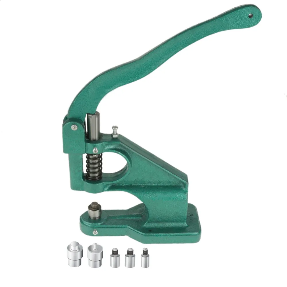 

1pc Hand Press Grommet Eyelet Machine with 3 Dies & 1500pcs Grommets 6/10/12mm Hot
