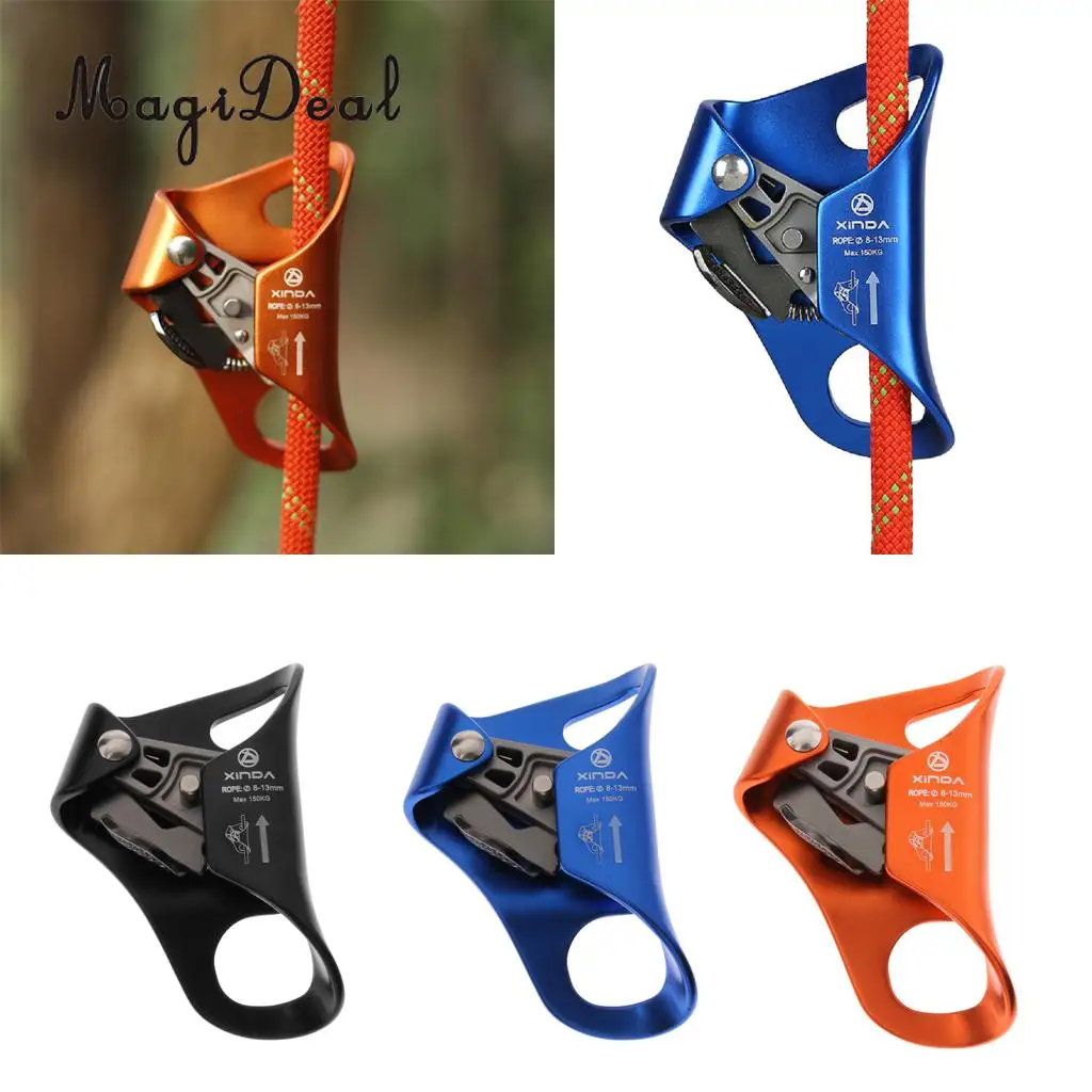 Chest Ascender Climbing Rescue Rappelling Arborist for 8-13mm Rope