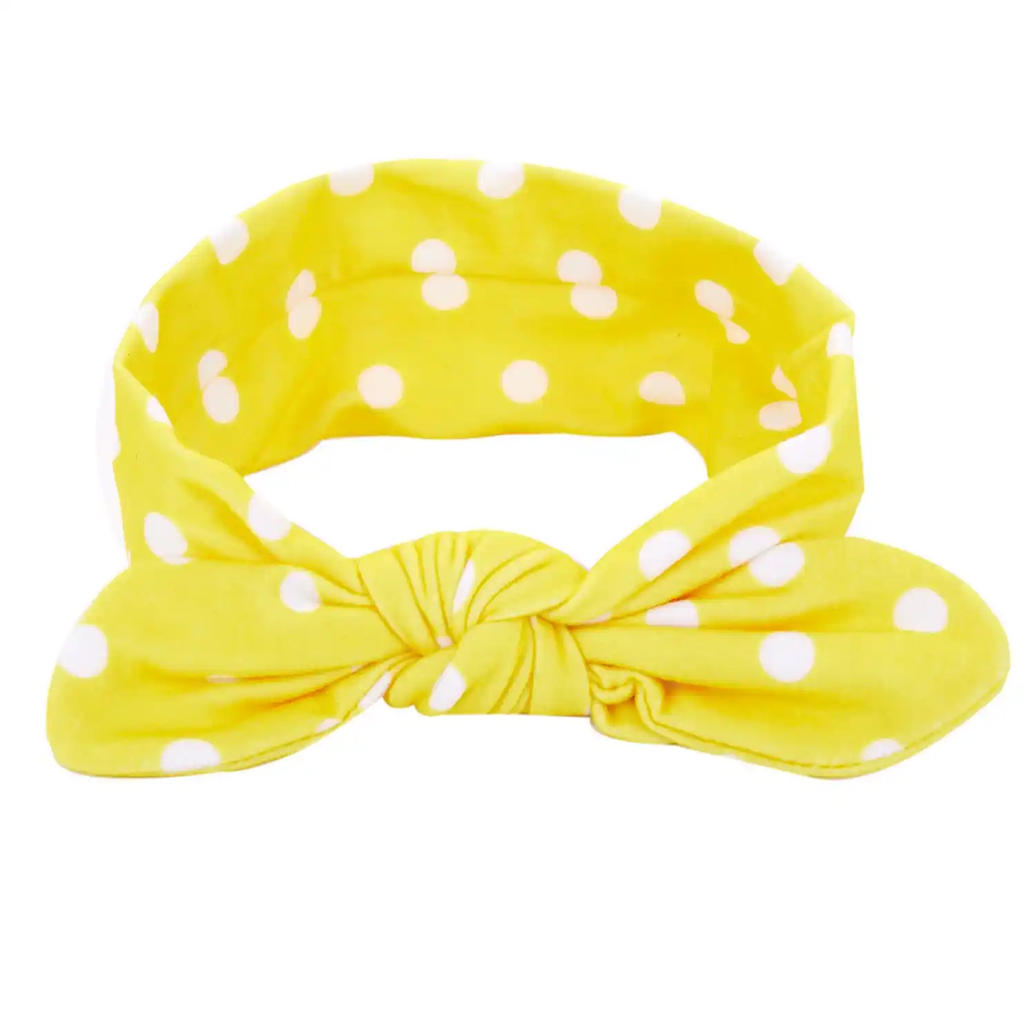 yellow headband bow
