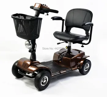 

2019 Fashion folding elderly electric wheelchair electric Scooter swith motor