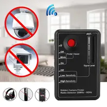 Портативный RD-10 высокочастотный беспроводной Радиочастотный детектор камера прибор обнаружения устройств подслушивания
