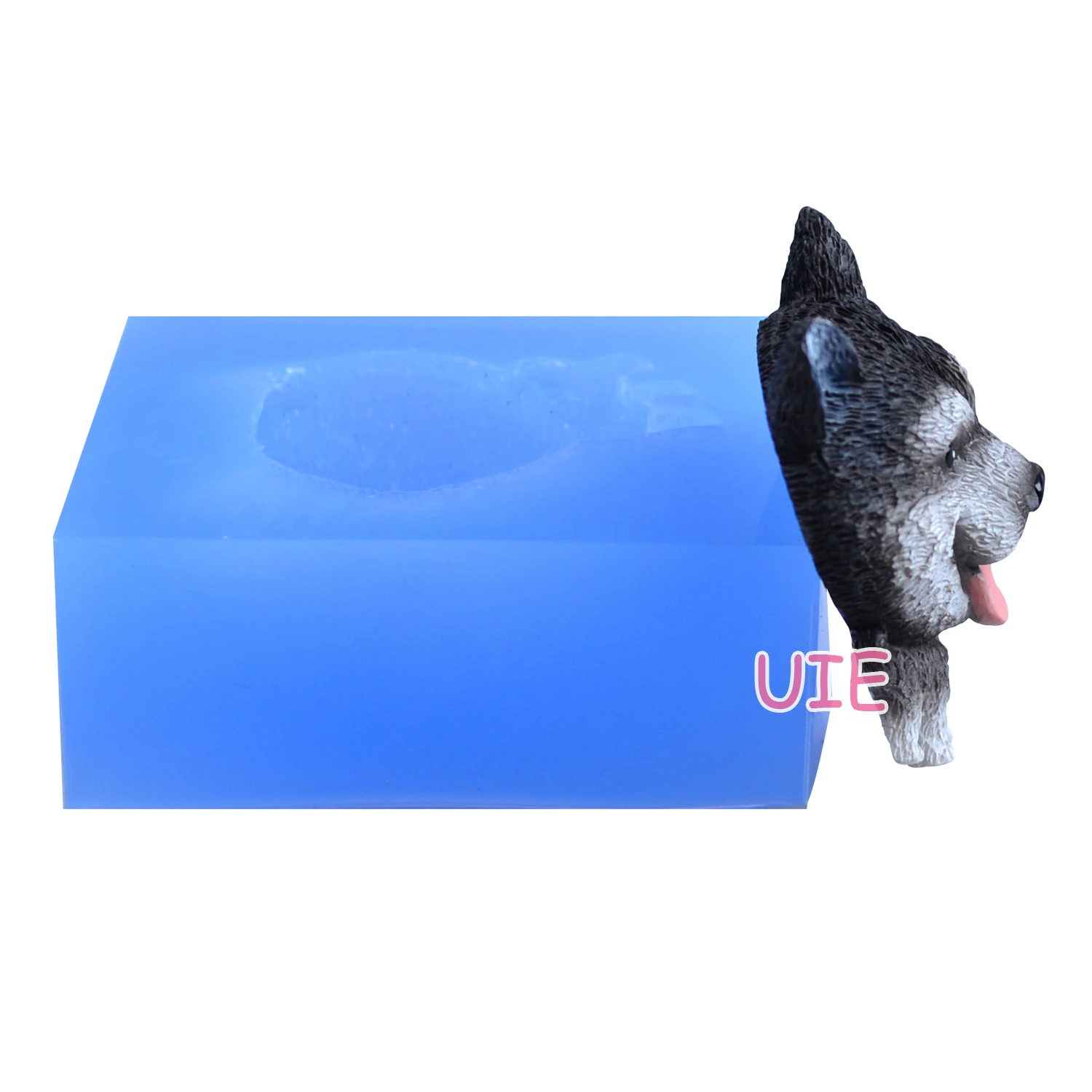 Moule En Silicone Chien Husky Dyl779u Bijoux Porte Cles Resine Polymere Argile Fondant Decoration De Gateau Moule A Bonbons Aliexpress