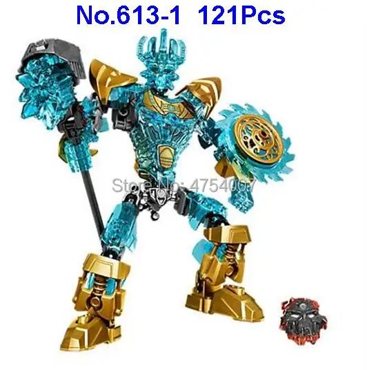 

613-1 121pcs bionicle biochemical warrior maker 71312 building block Toy