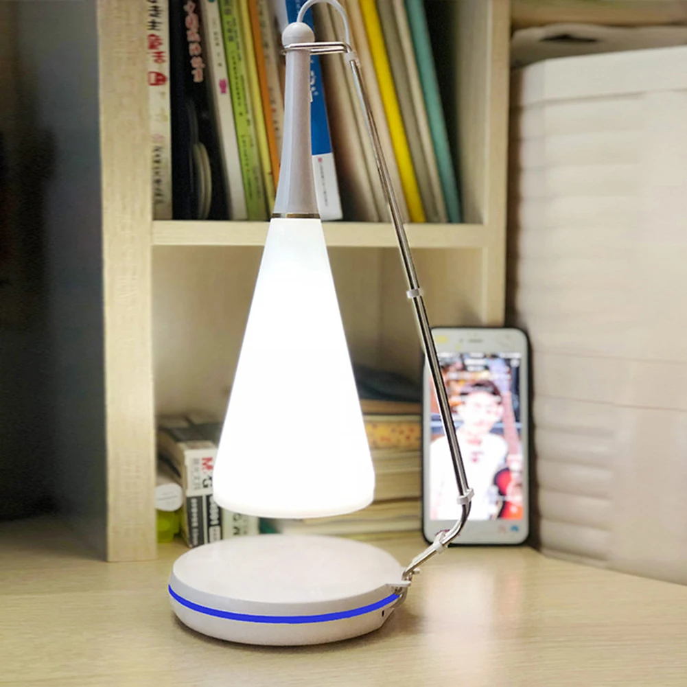 3 5 Вт светодиодный Bluetooth USB сенсорный датчик настольная лампа Qi беспроводной