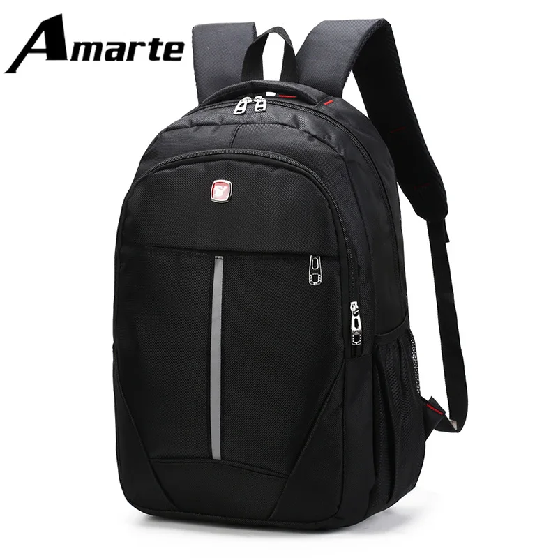 

2019 Amarte Simple Backpack Large Capacity Multi-function Waterproof Nylon Student Bag Travel Beach Work Birthday Gift Bags