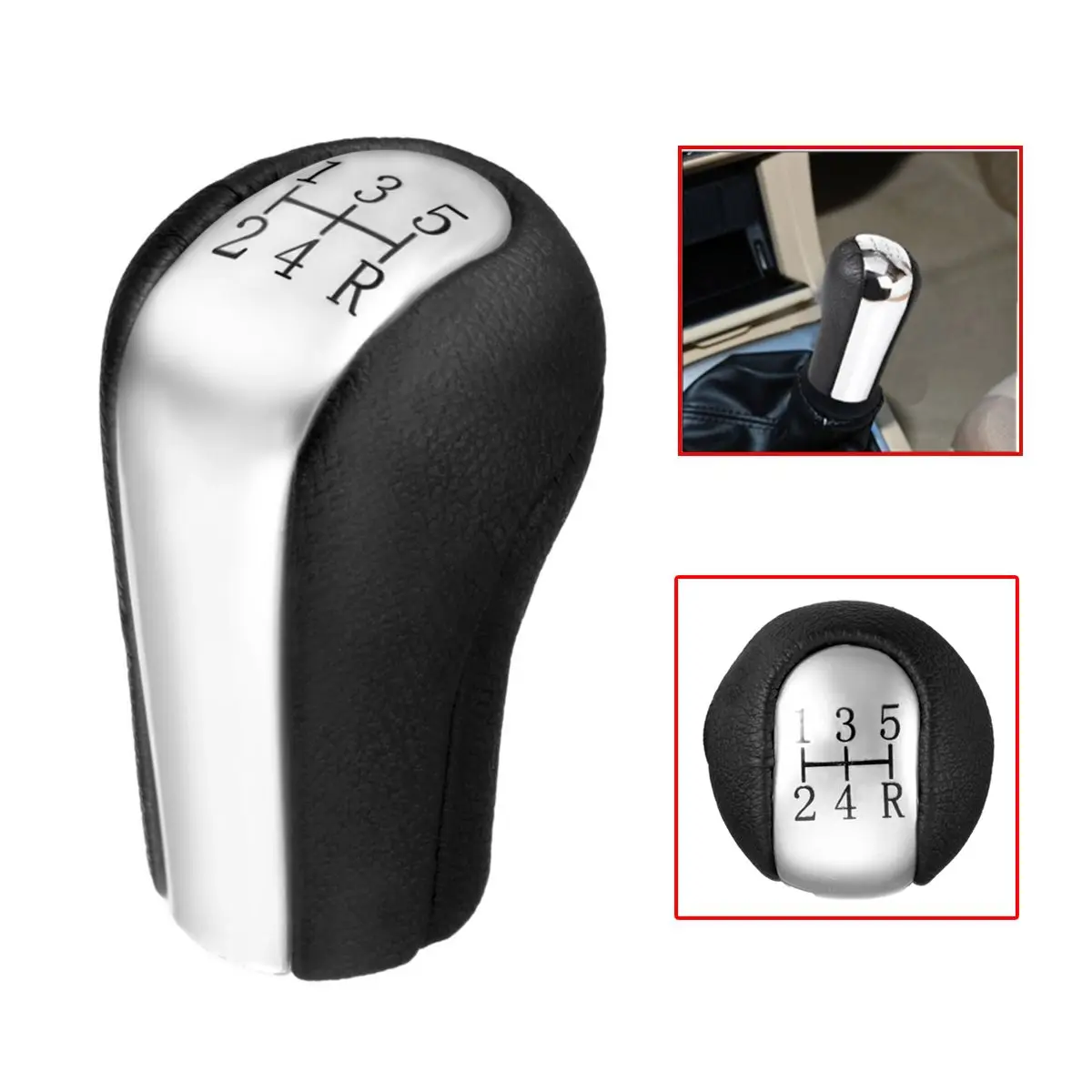 

5 Speed Car Gear Shift Knob Lever Shifter Stick Gaitor Boot For Toyota For Corolla RAV4 1992 - 2009 Verso Yaris Aygo Avensis