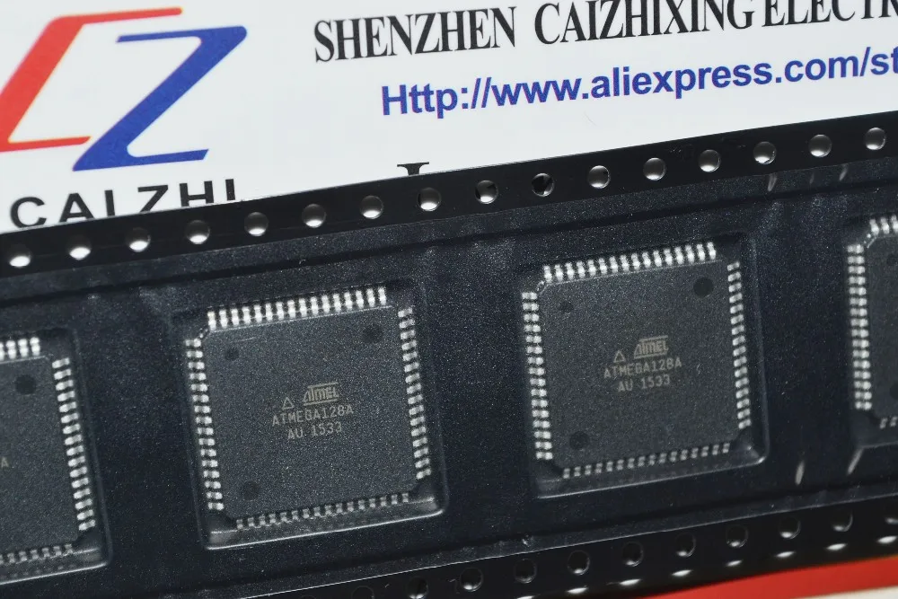 Free Shipping ATMEGA128A AU ATMEGA128A ATMEGA128 8 bit Microcontroller with 128K Bytes In System Programmable Flash|microcontroller programmer| - AliExpress
