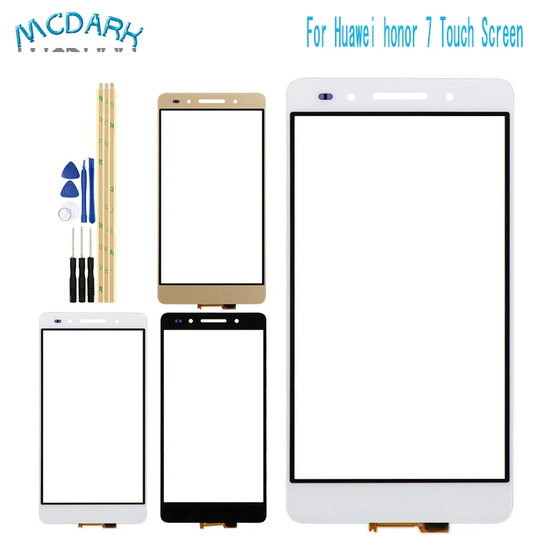 Mcdark для Huawei honor 7 Высокое качество сенсорный экран дигитайзер Сенсорная панель
